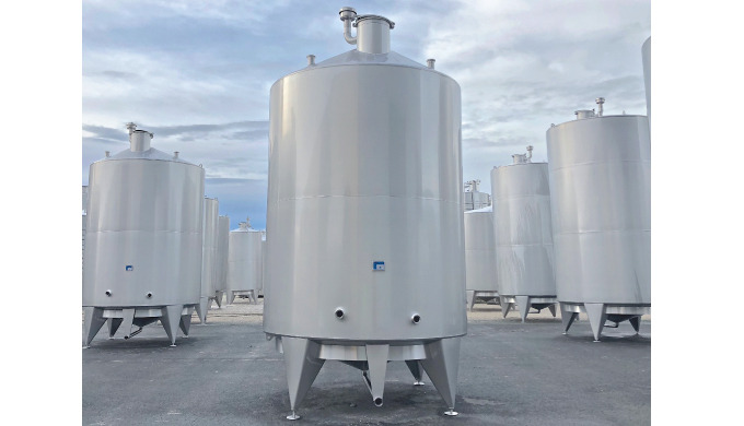 Cuve inox 316 L - Stockage Verticale