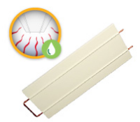 Water supplied Radiant Panels for heating or cooling. Can be used free-hanging, surface mounted or i...