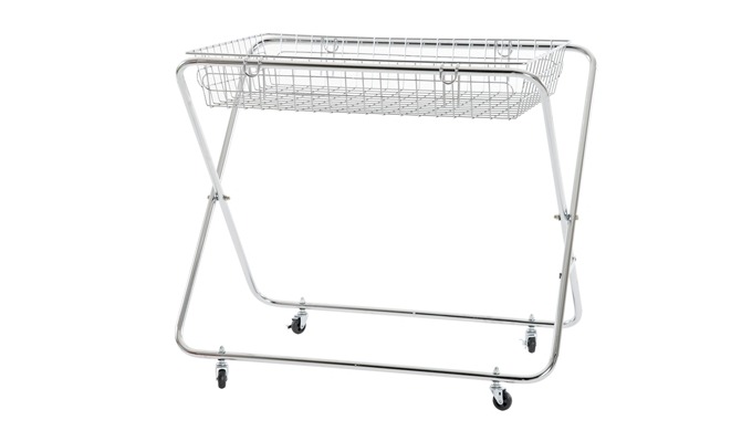 x-shape folding rack