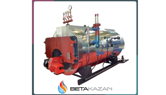 BSG Model - Liquid/Gas Fueled Three Pass Steam Boiler: BSG Model fire tube wet-back steam boiler has...
