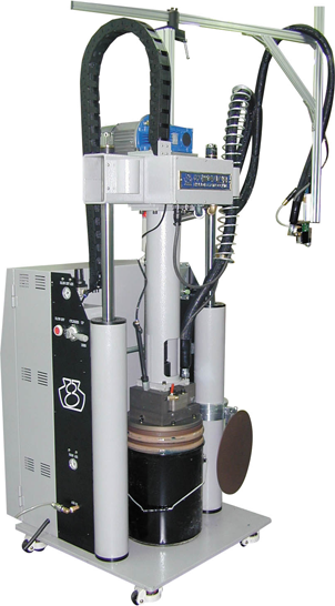 Drum Melters can be used for P.U.R that is wrapped by pail or drum form.