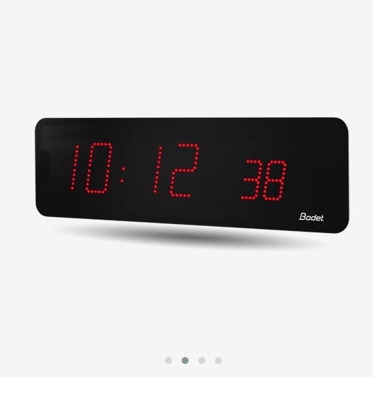 Bodet, leader de l'affichage horaire, vous propose une large gamme d’horloges à LED intérieur dont :...