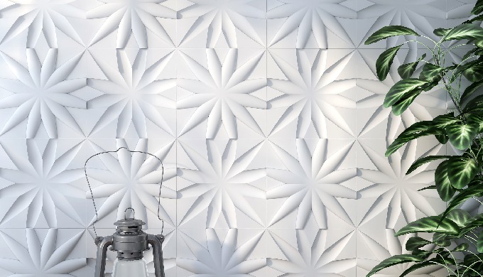It can create a unique and healthy space by using a three-dimensional pattern in flat simple space. ...