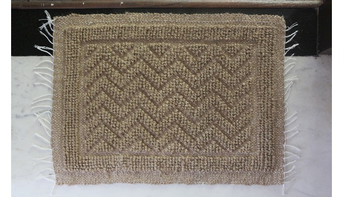 Made from the golden fibre, this floor mat could grace your home for years to come with the same lus...