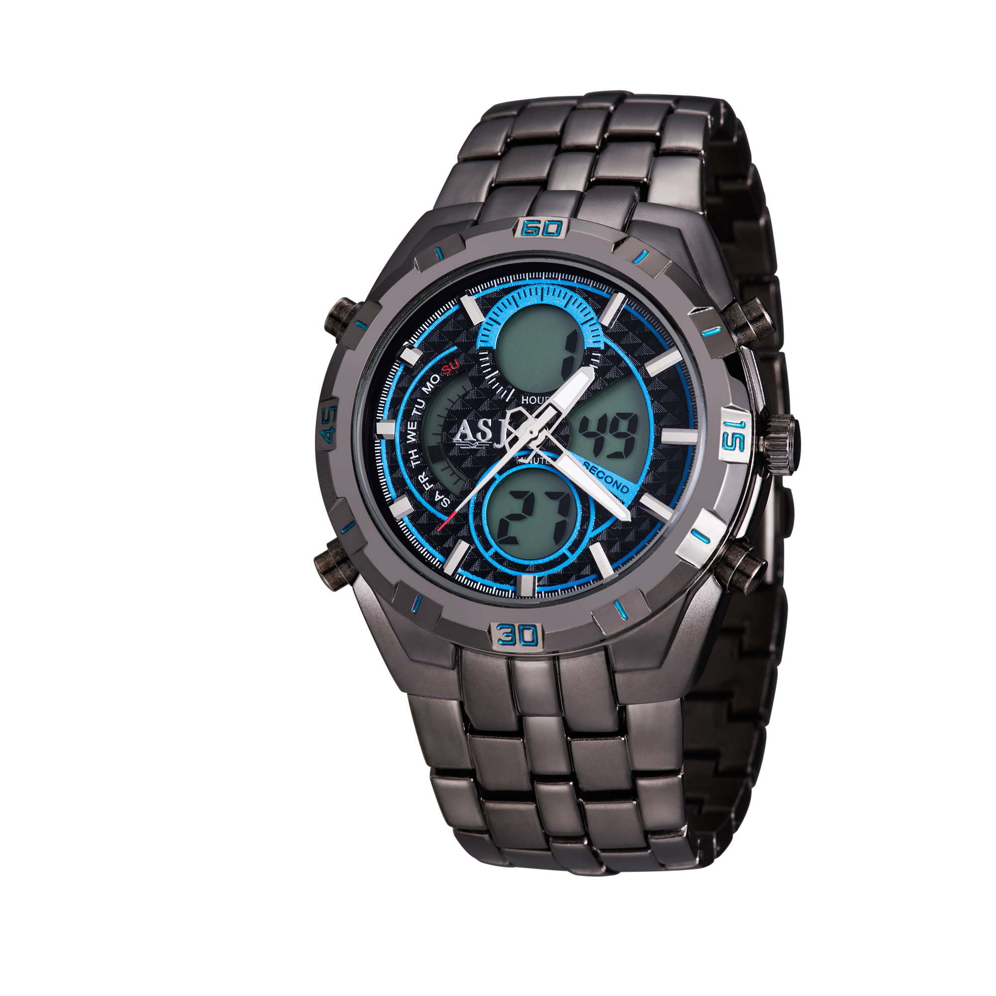- ASJ Brand- Cool & classic design only for 2016- Original Japan Quartz Movement; - High abrasio...