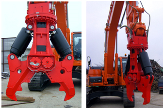 _Two(2) cylinders type crusher_Hydraulic 360 rotation system (Free rotation at any position) _Protec...