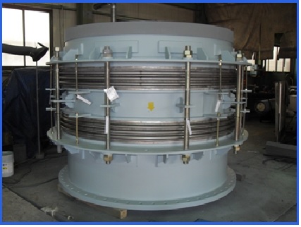 An expansion joint is a device containing one or more bellows used to absorb dimensional changes, su...