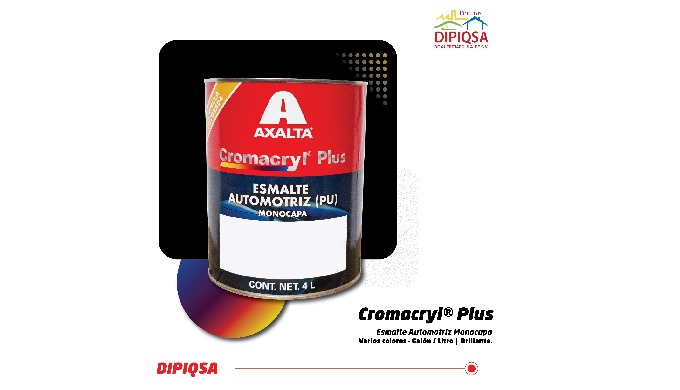 El esmalte automotriz Cromacryl es una pintura de alta calidad especialmente diseñada para proporcio...