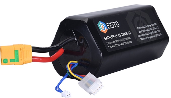 Model: BATTERY-LI-4S-18AH-V1 P/N:ETBAT2301 The Lithium-ion Battery(14.8V,18Ah),model:BATTERY-LI-4S-1...