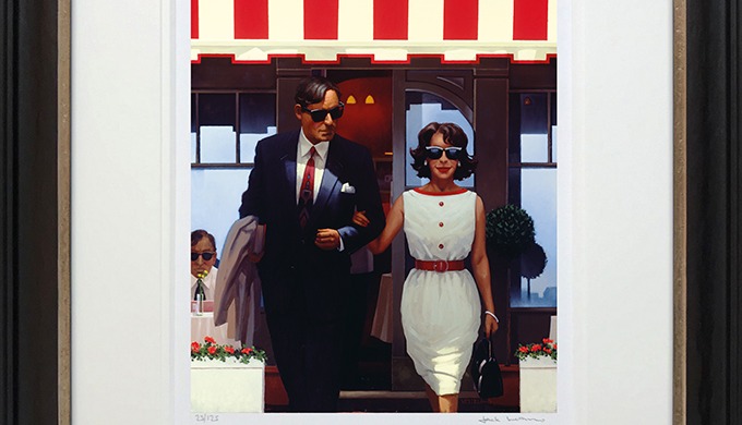 Lunchtime Lovers is the latest Jack Vettriano limited edition print , framed £560.00 300gsm Museum E...