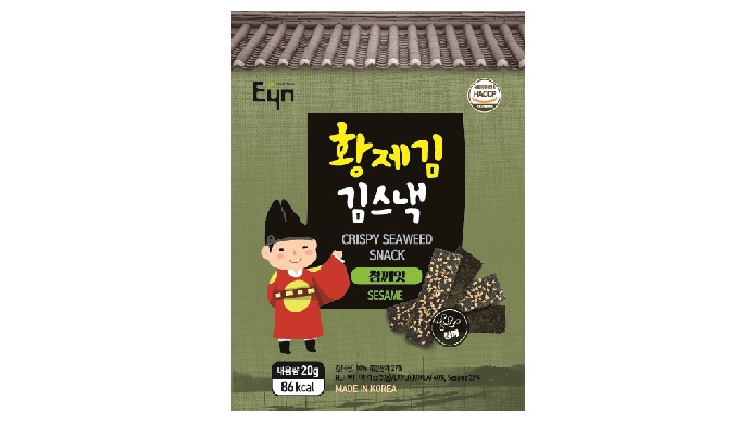 Healthy Snack Made from Korean Seaweed Crispy and pleasant texture made with domestic seaweed snack ...
