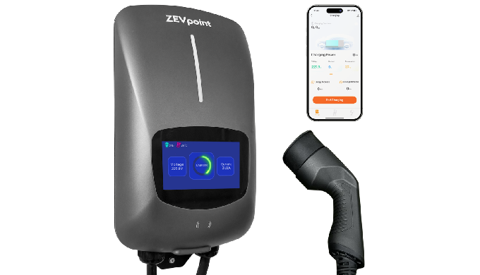 Introducing the Wave 7.5kW Wall-Mounted EV Charger—the smart and stylish solution for all your charg...