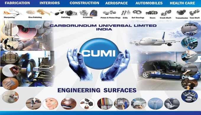 CUMI manufactures the whole range of abrasives which cater to industries from Aerospace, Gears, Auto...