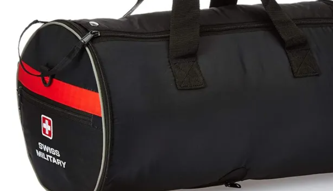 Swiss military travel bag for corporate gifting made out of Water resistant material.