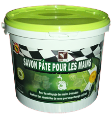 Savon pâte avec microbilles de verre pour l'industrie, la mécanique, etc. - Sans solvant