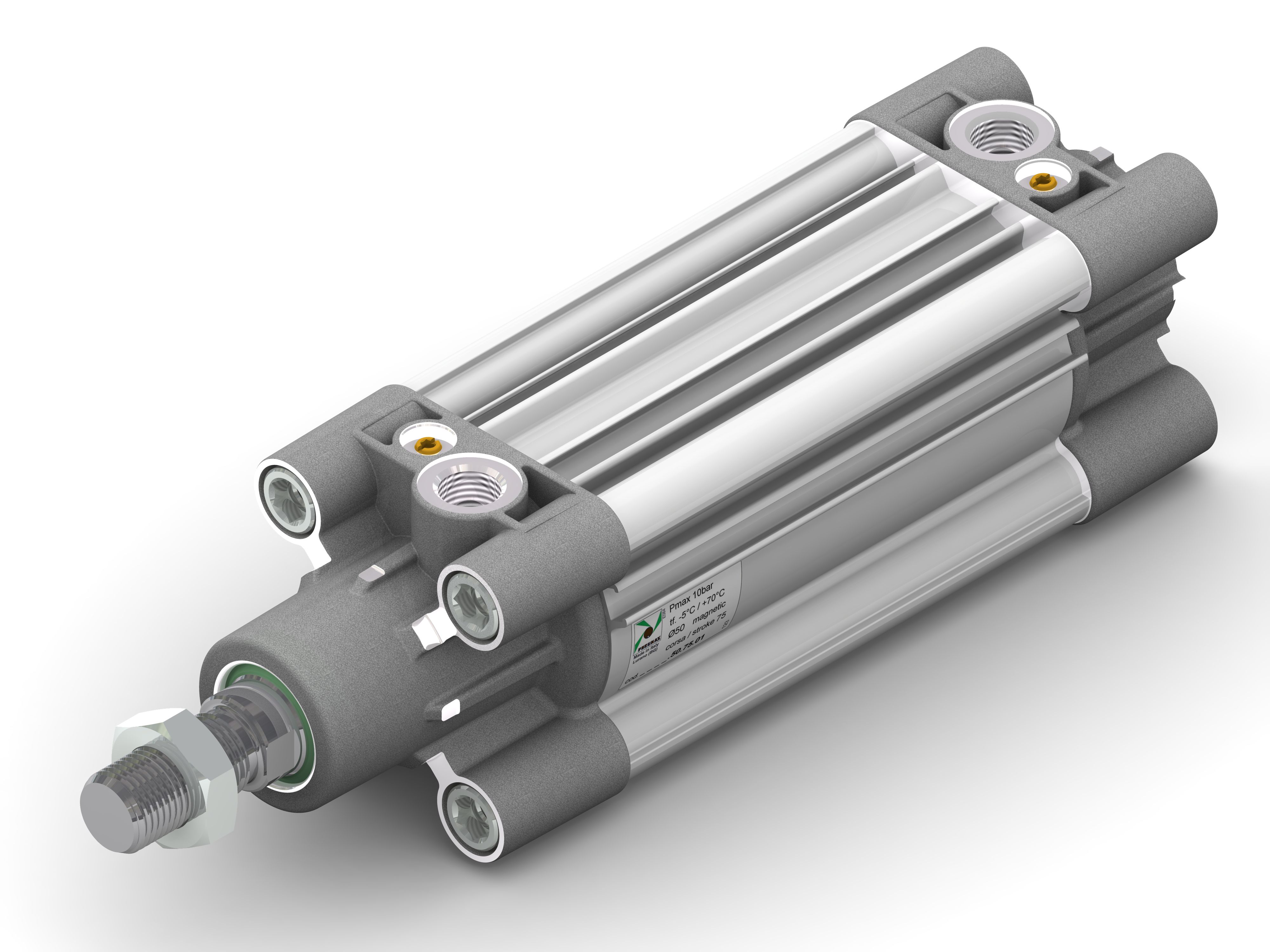 CILINDROS NEUMÁTICOS CON TUBO PERFILADO
