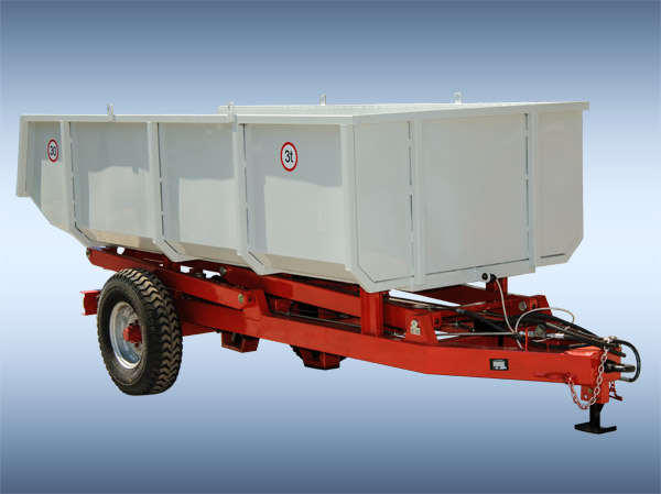 Semiremorca autodescarcabila PPS-3.