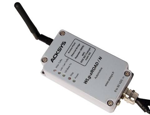 WLg-xRoad/N es un dispositivo Wifi (red Ethernet inalámbrico) compacto y ru...