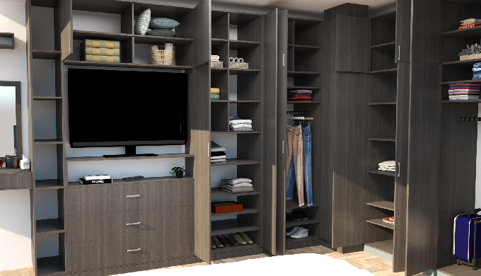 Conception et fabrication de dressings sur mesure selon les dimensions et les besoins du client. Fab...