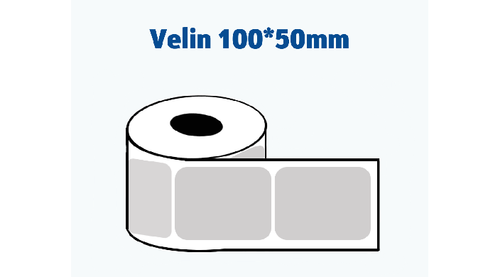 ETIQUETTES - 100*50 - VELIN BLANC