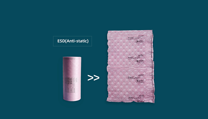 We are the ONLY ONE manufacturer for MINI AIR Ameson MINI AIR air cushion film/air bubble/air pillow...