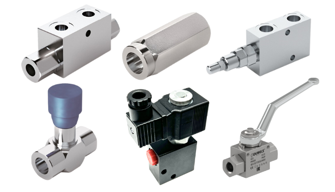 Vannes à cartouche hydrauliques