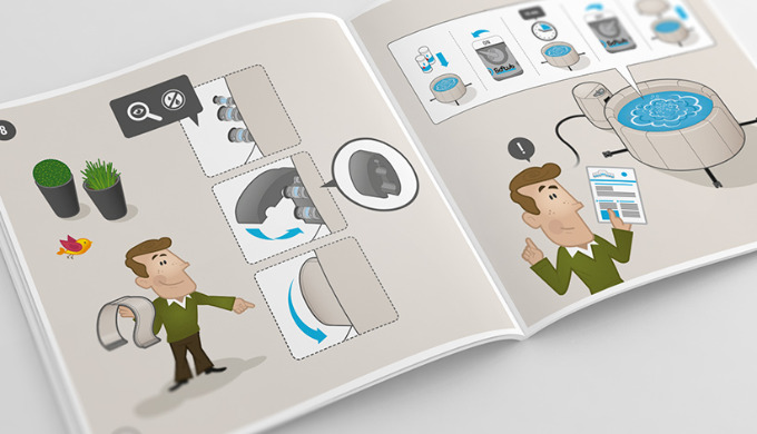 Illustrations offer a multitude of exciting application possibilities. Make your corporate identity ...