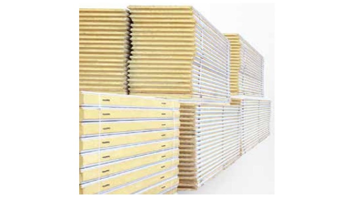Coolpan duvar panelleri 60, 80, 100, 120, 150, 200 mm kalınlıklarında 111 cm eninde ve projeye göre ...