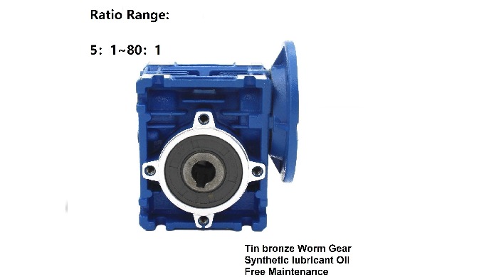 CHENYUE Worm Gearbox CYRV30 Speed Ratio 5:1 Free Maintenance,Fully Sealed,No Need To Refuel For Life