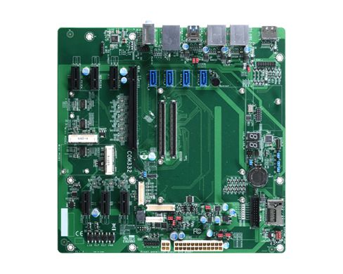 COM Express® R2.1, Pin-out Type 6 Supports Compact and Basic modules Multiple displays: VGA, LVDS, D...