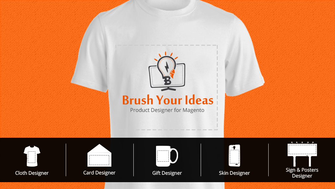 Brush Your Ideas - Magento Product Designer Extension