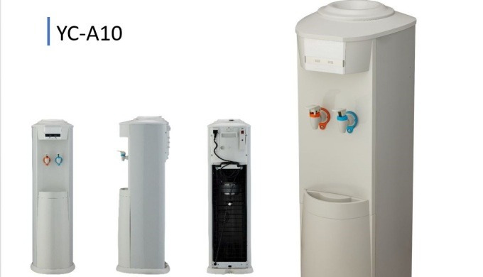 Our best selling bottled water cooler model - Perfect choice for public spaces - Water guard prevent...