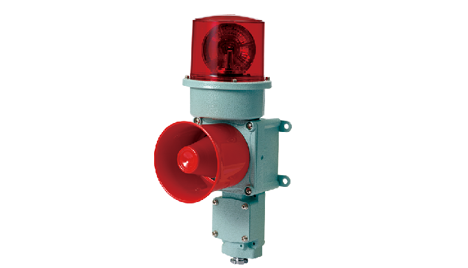 Heavy-duty Warning Beacon with Siren for Vessel