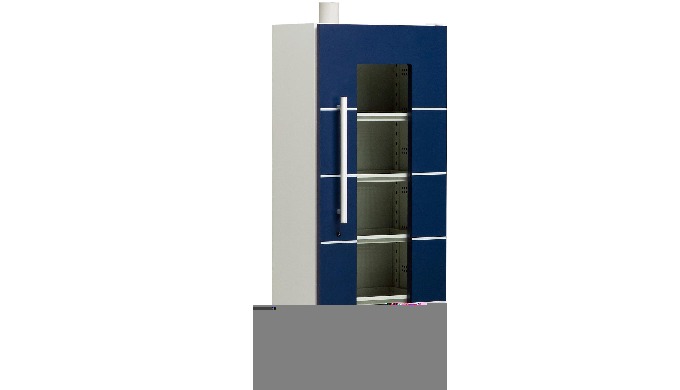 1. This equipment for storing hazardous substance and reagents. 2. External air is drawn through the...