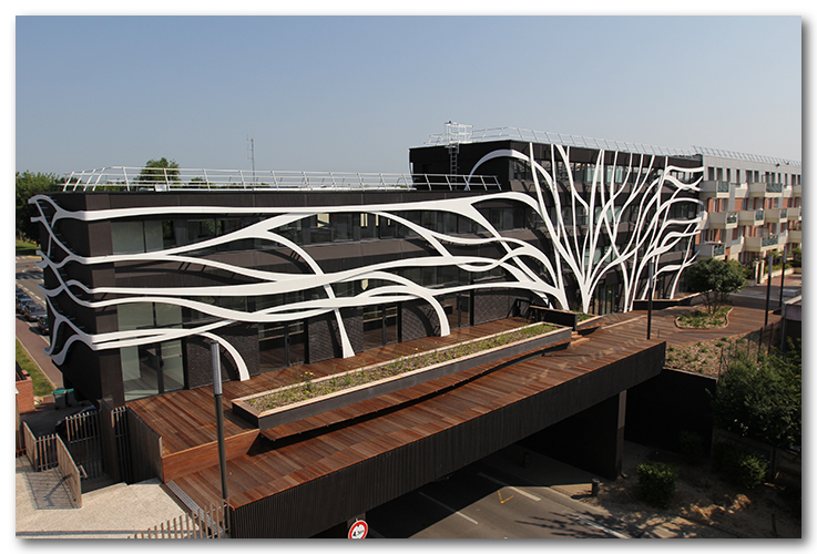 Fa&ccedil;ade en Corian