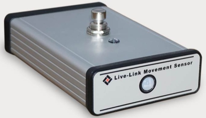 The Live-Link Movement Sensor can be connected to a nurse call room point and will activate when a p...