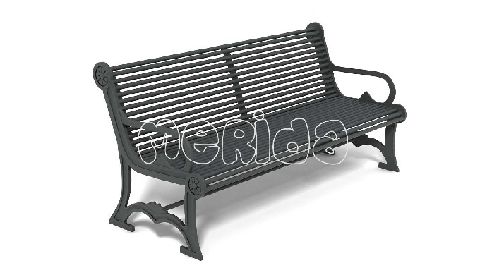 https://www.meridapark.com/urun/oturma-banklari-modelleri-bk-02 Kent Ekipmanları - Banklar - BK 02