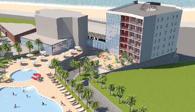 Surface globale de la facade: ENVIRON 2 600 M² Travaux effectués par ALSEV SPA: Plusieurs types de m...