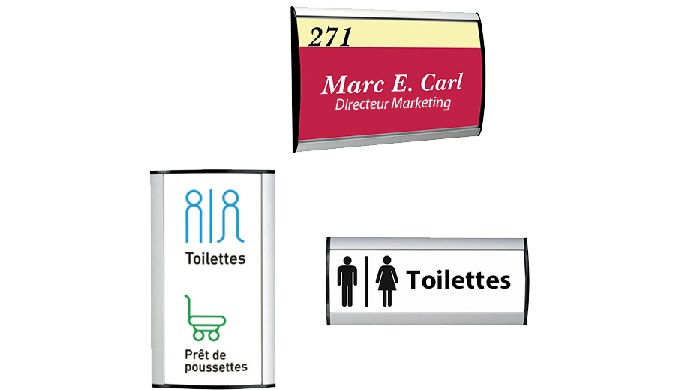 PLAQUES SIGNALÉTIQUES BUDGET ALUSIGN®