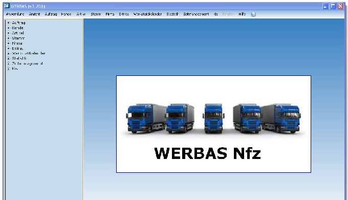 WERBAS Nfz steht für eine neue Softwaregeneration, die der gesamten Nutzfahrzeug- und Logistikbranch...