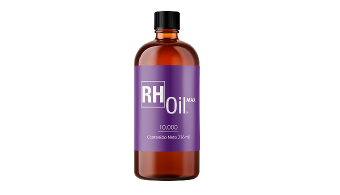 El aceite RH OIL MAX es un extracto puro de aceite de cañamo junto con un aceite de triglicéridos de...