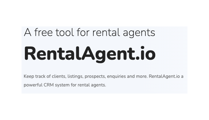Keep track of clients, listings, prospects, enquiries and more. RentalAgent.io a powerful CRM system...