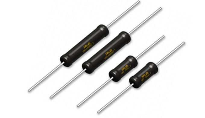 Cylindrical Ultra High Ohmic Resistors, Thick film, Non-Inductive.