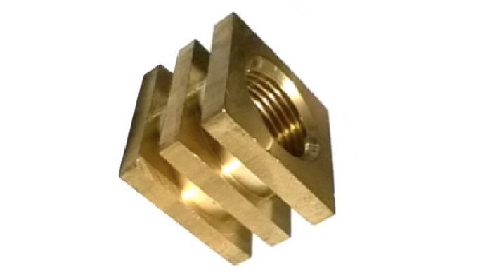 Brass Square Threaded Moulding Nut