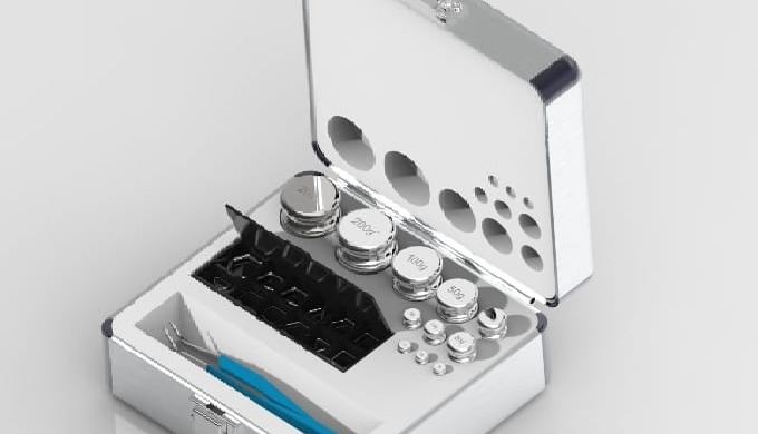 These weights are of high metrological accuracy and used as reference standards for calibrating othe...
