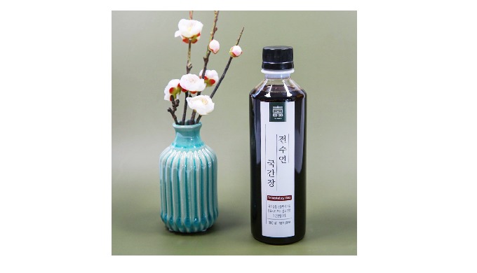 Premium Guk-ganjang is a traditional Korean soup soy sauce with a deep, sav...