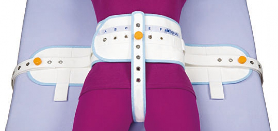 » Cinturón abdominal con banda perineal Salvafix | Ayudatecnia ®