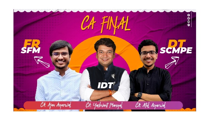 YM Concepts is the best coaching Institute for CA Final IDT students in India - Covers all concepts ...