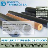 PERFILERIA Y TUBERÍA DE CAUCHO