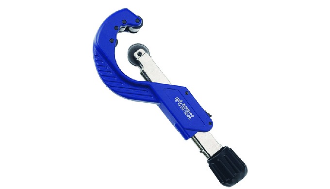 Image01: VIRAX – COUPE TUBE PLASTIQUE Avance et retour rapide de la molette grâce à la glissière tél...